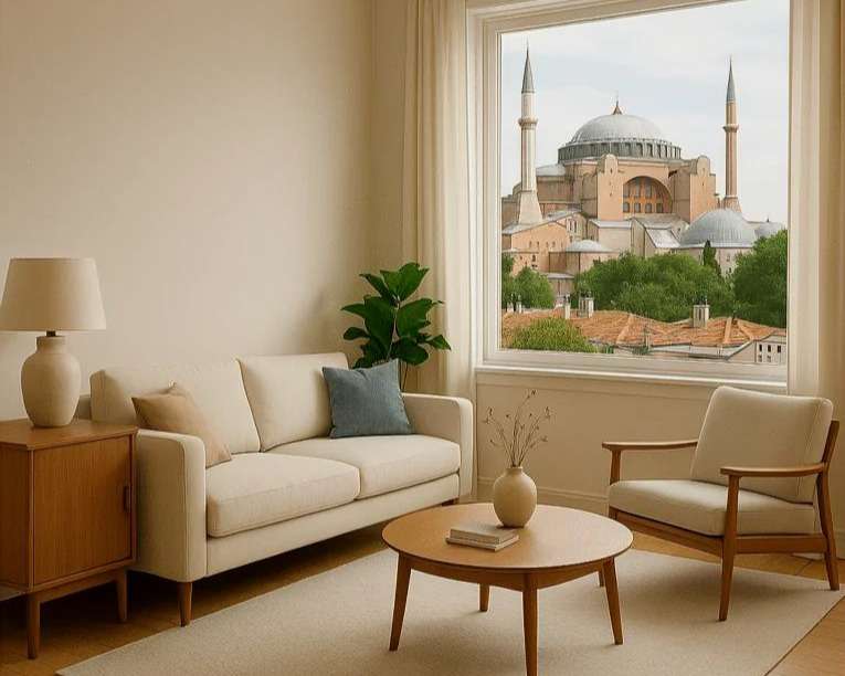 İstanbul oturma odası
